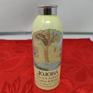 Vintage Crabtree & Evelyn Jojoba Talc Talcum Powder 3.5 Oz USA Made